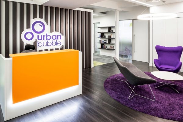 Urban Bubble lobby area