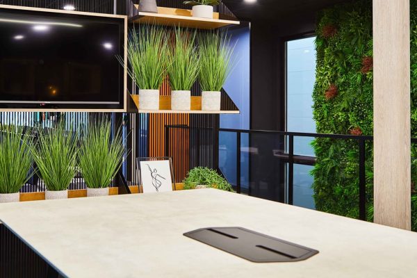 Boardroom seating area