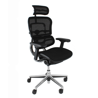 mesh ergonomic chair with head rest